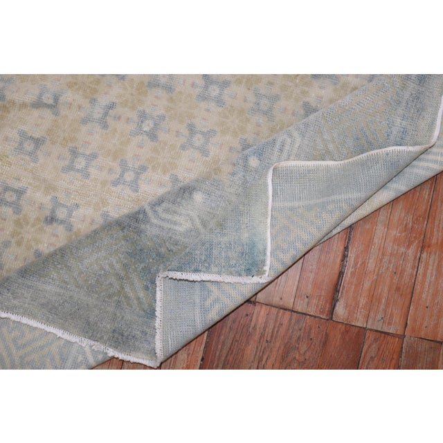 Gray Zabihi Collection Muted Antique Chinese Rug For Sale - Image 8 of 11