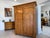 Antique Biedermeier Walnut Veneer Wardrobe For Sale - Image 3 of 17