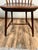 Wood Antique Step Down Windsor Chair in Oak and Pine C. Early 19th Century For Sale - Image 7 of 8