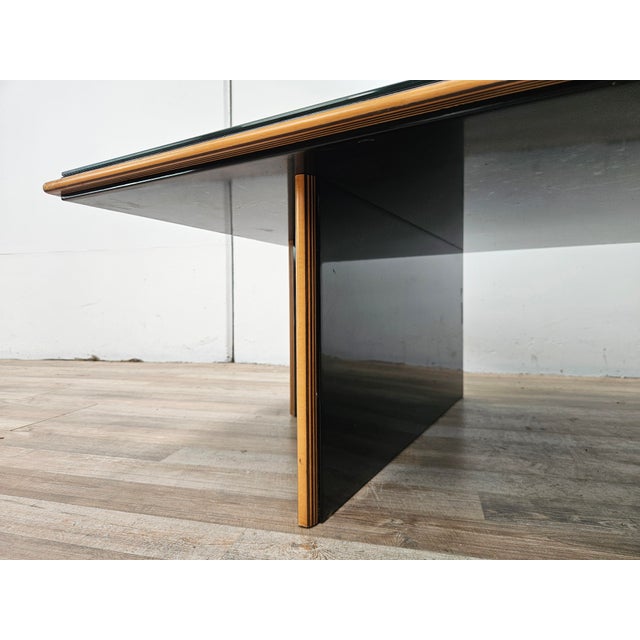 Coffee Table with Mirrored Top attributed to Pierre Cardin, 1970 For Sale - Image 12 of 15