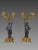 Pair of 19th-century caryatid candelabra French work from the Napoleon III period, circa 1850 The stems are formed by...