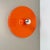 Article: orange tone wall light or ceiling light. Producer: Staff lights with super rare original producer sticker on the...