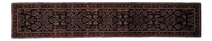Indo Sarouk Runner, 2'7" X 13'6"