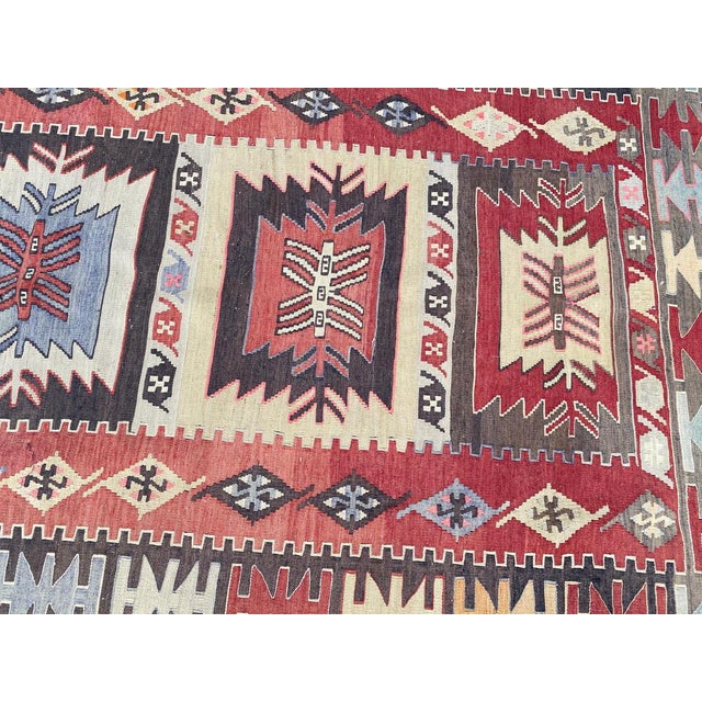 Vintage Turkish Kilim, 1960s For Sale - Image 4 of 14