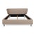 Sono Bed in Beige Leather from Rolf Benz For Sale - Image 14 of 15