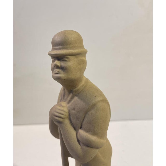 Mid-Century Danish Ceramic Ornament The Proud Caretaker from Søholm, 1970s For Sale - Image 4 of 9