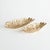 With its organic shape and deep ridges, these decorative oval bowls are an alluring accent. Made of cast aluminum with a...