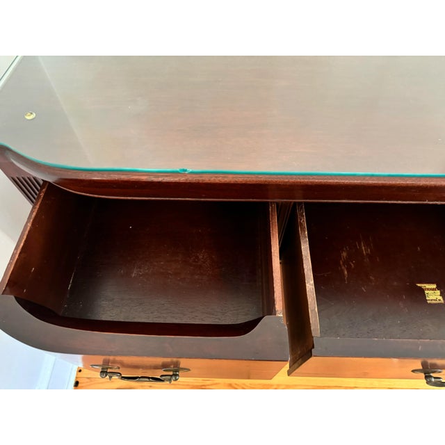 Early 20th Century Early 20th Century Antique Georgetown Galleries Mahogany Sideboard For Sale - Image 5 of 12