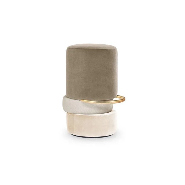 Contemporary Set of Lipstick Bar Stools by Royal Stranger For Sale - Image 3 of 13