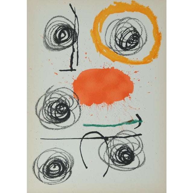 Joan Miró (1893-1983) Obra Inedita Recent VI Original color lithograph On wove paper, 22 x 30 cm (approx. 9 x 12 inches)...