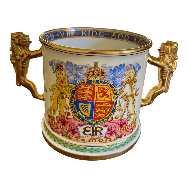 1930s Edward VIII Coronation Loving Cup For Sale