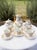 Antique Coffee Set by Malaveix and Granger for Limoges Porcelain, 1920, Set of 16 For Sale - Image 12 of 12