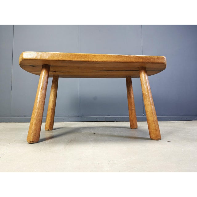 Brutalist Dining Table and Chairs, 1960s, Set of 6 For Sale - Image 11 of 18