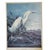 John James Audubon Mid 20th Century After John James Audubon Vintage Print White Egret Antique Walnut Frame For Sale - Image 4 of 9