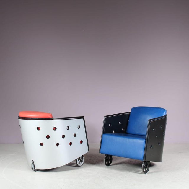 Showmodel Humptydumpty Lounge Chairs by Pierre Mazairac & Karel Boonzaaijer, Netherlands, 1980s For Sale - Image 9 of 16