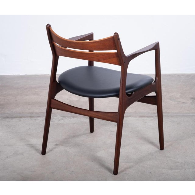 Teak Armchair attributed to Erik Buch for Christiansen Møbelfabrik, Denmark, 1960s For Sale - Image 9 of 13