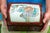 Wood Vintage Chinese Lacquer Jewelry Chest With Famille Rose Porcelain For Sale - Image 7 of 14