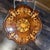 Italian 1980s Italian Inlaid Marquetry Burl Wood Bar Cart With Brass Gallery For Sale - Image 3 of 9