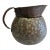 Antique Hand Hammered Copper Pitcher, Riveted Primitive Water Jug For Sale