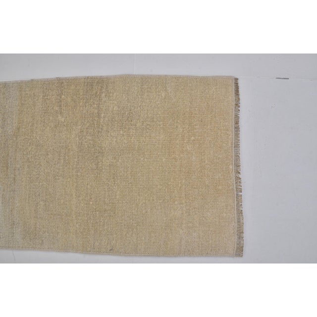 White Vintage Anatolian White Hmep Rug For Sale - Image 8 of 10