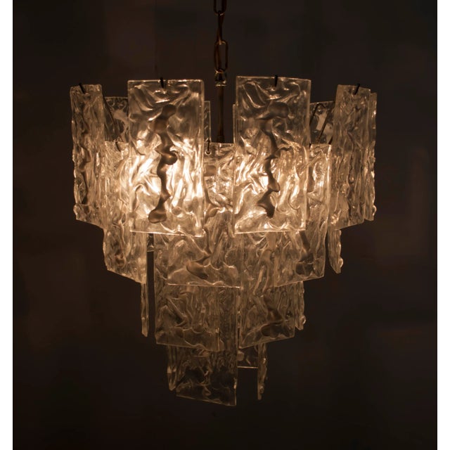 Chandelier in Murano Glass by Carlo Nason for Mazzega, 1960s For Sale - Image 7 of 11