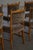 Wood Vintage Danish Modern Dining Chairs in Oak and Lambswool by Henning Kjærnulf, 1960s, Set of 8 For Sale - Image 7 of 18