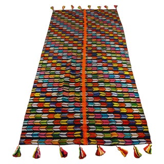 Multicolor Tassel Blanket For Sale