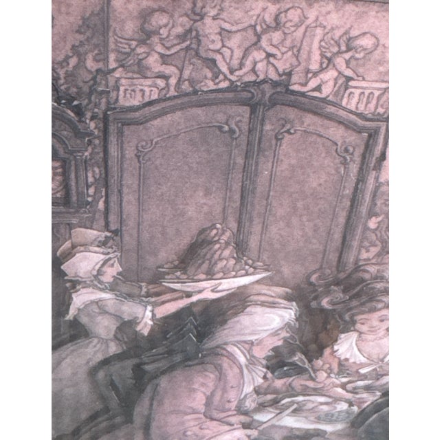 Anton Pieck Paper Tole Shadowbox Artworks, Pair For Sale - Image 14 of 18