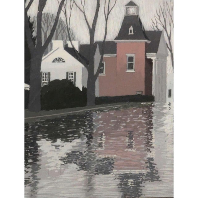 Realism Vintage 1972 Signed Thomas Fransioli Painting For Sale - Image 3 of 9