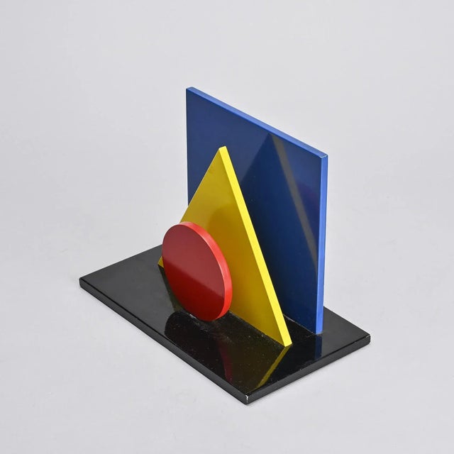 Lacquered Wood Splash Sculpture by Robert-Jean Chapuis, 1980 For Sale - Image 3 of 8