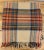 Soft Merino Lambswool Knee Rug / Blanket in a Classic Muted Tan Tartan Plaid Patter -Made in England For Sale - Image 4 of 10