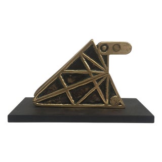 Bruno Chersicla, Abstract Kinetic Sculpture, 1980, Painted Metal For Sale