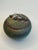 Contemporary Modern Asian Raku & Polished Stone Small Lidded Jar For Sale - Image 3 of 11