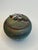 Contemporary Vintage Modern Asian Raku & Polished Stone Small Lidded Jar For Sale - Image 3 of 11