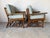 Vintage Rattan Bamboo Lounge Chairs With Cushions – A Pair For Sale - Image 4 of 18