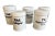 A set of 5 antique German apothecary jars — no cracks or chips, nice decor. Each measures 2.75"W x 2.75"D x 4"H. Lovely...