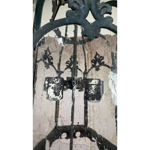 French Gothic Revival Lantern Pendant For Sale - Image 14 of 16