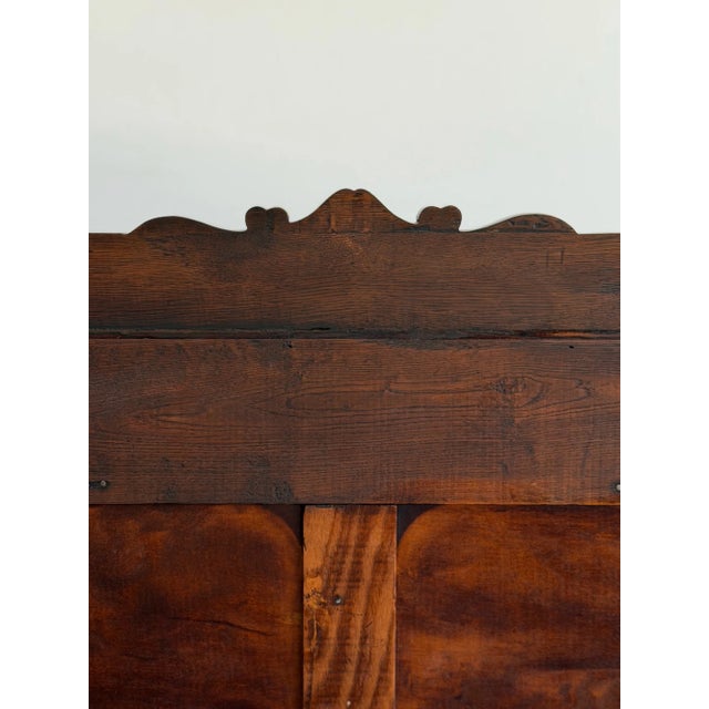 Vintage Carved Oak Server Buffet For Sale - Image 13 of 16