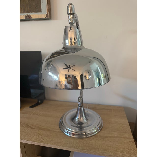 Industrial 1940s Apollo Electric Jewelers Lamp - Chicago For Sale - Image 3 of 4