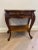 Vintage Provincial Rococo Style Carved Walnut Nightstand Table - a Pair For Sale In Dallas - Image 6 of 12