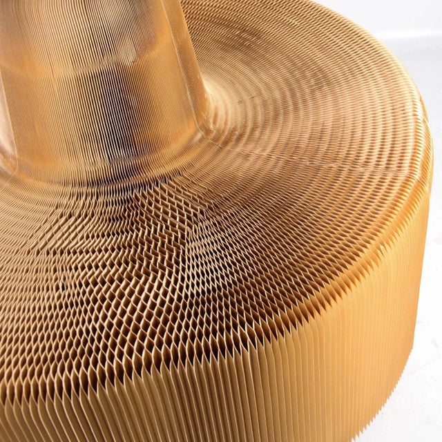 Extendable Cardboard Seat For Sale - Image 6 of 11