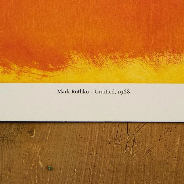 2000 - 2009 2003 After Mark Rothko, "Untitled (1968)" Poster For Sale - Image 5 of 8