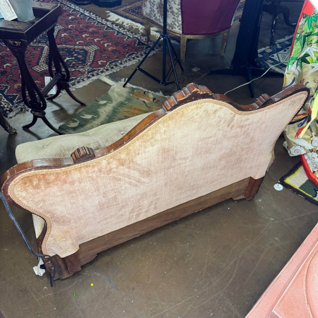 Wood 1830s French Louis-Philippe and Charles X Transitional Petticoat Silk Velvet Upholstered Seats- A Pair For Sale - Image 7 of 9