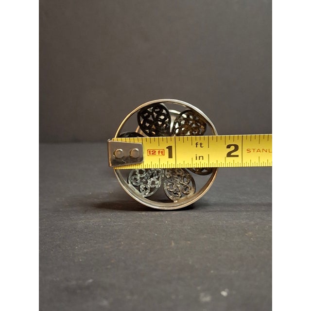 Antique Imperial 84 Silver Besamim Spice Tower Fabergé Kf Judaica 134g For Sale - Image 13 of 16