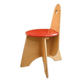 Vintage Dutch Childrens Chair from Van Dijk, 1990s For Sale