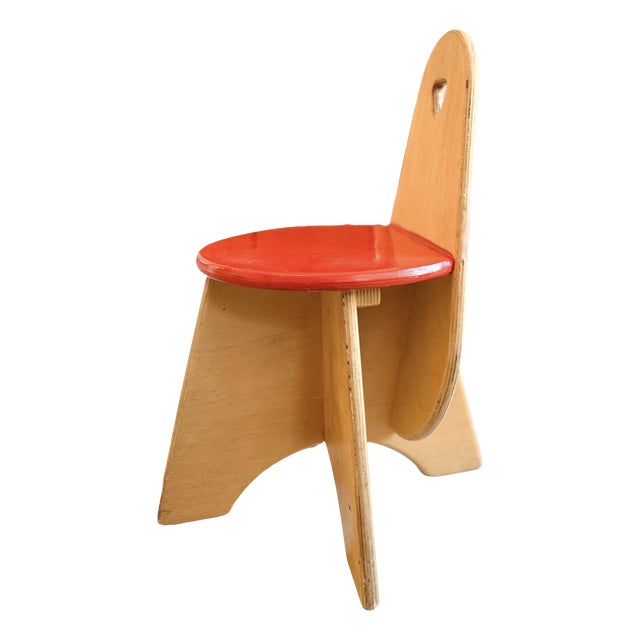 Vintage Dutch Childrens Chair from Van Dijk, 1990s For Sale