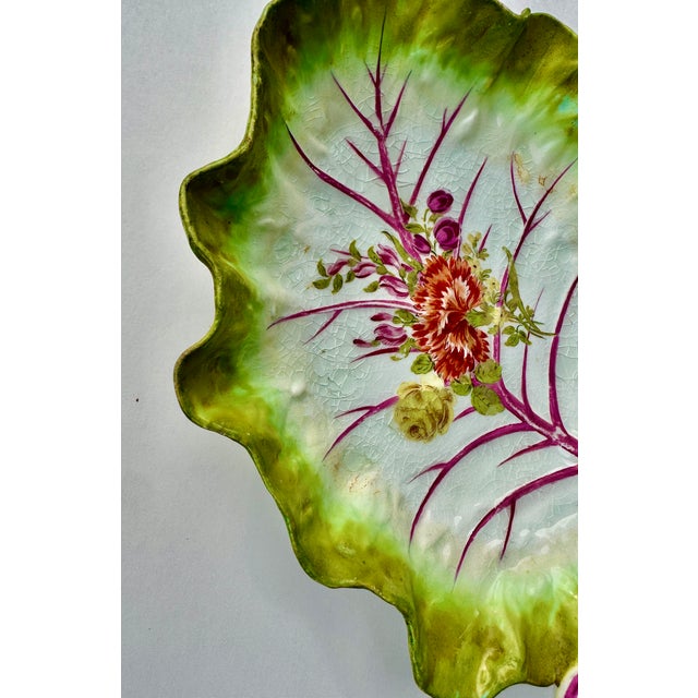 Chelsea Porcelain Leaf Form Dish, Red Anchor Period Circa 1755 For Sale In New York - Image 6 of 16