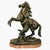 After Guillaume Coustou the Elder, The Marly Horses, France, 19th Century, Bronze and Marble, Set of 2 For Sale - Image 4 of 6