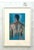 Late 20th Century Vintage Boho Portrait of a Man Oil Pastel on Canvas For Sale - Image 5 of 12