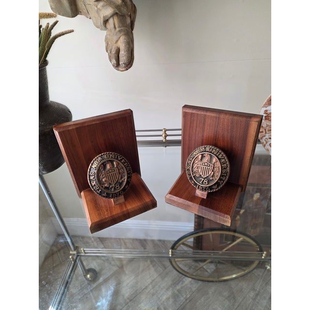 Texas A&m University Bookends From 1978 For Sale - Image 11 of 11